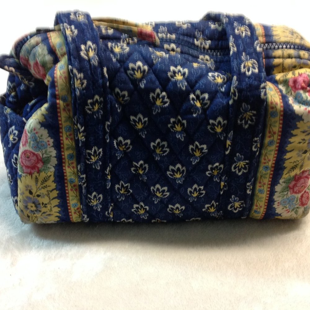 Vera Bradley Small Duffle Bag Shape Purse 12" long
